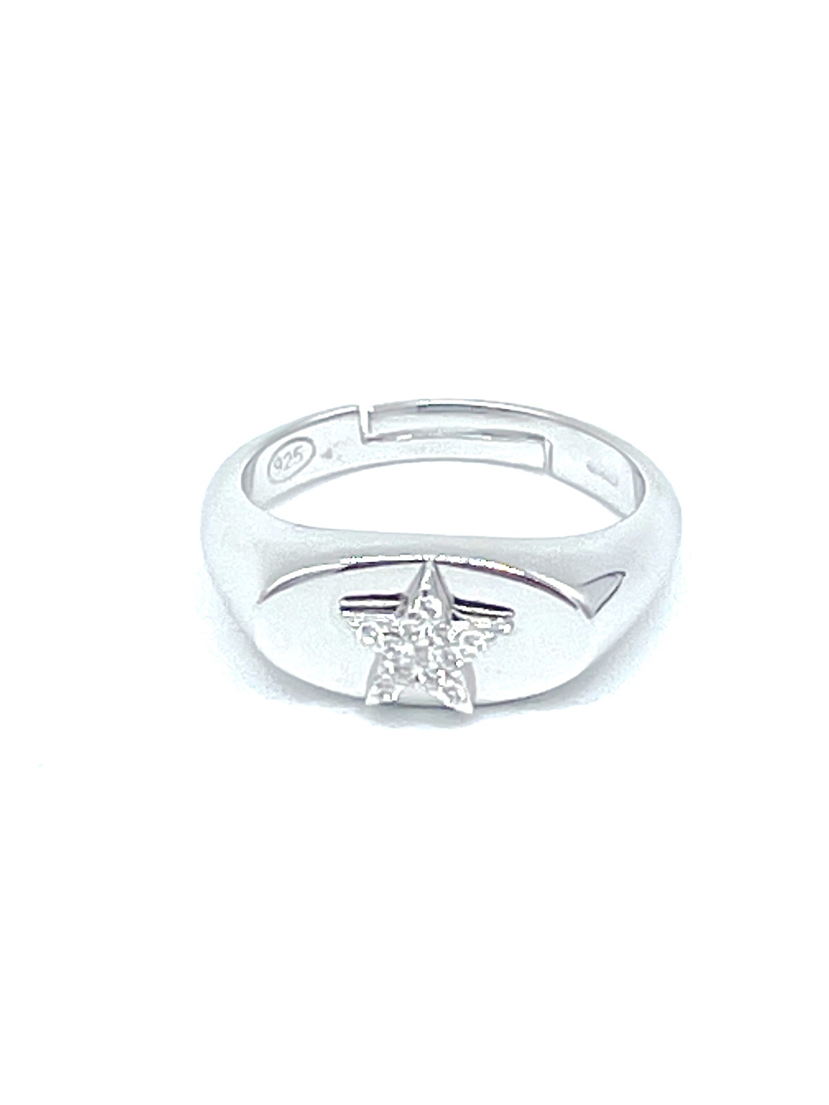 Ring in silver tit. 925m. A185 A244, Silver and Silver-Rubber jewels  wholesale.