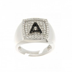 Anello in argento tit. 925m.