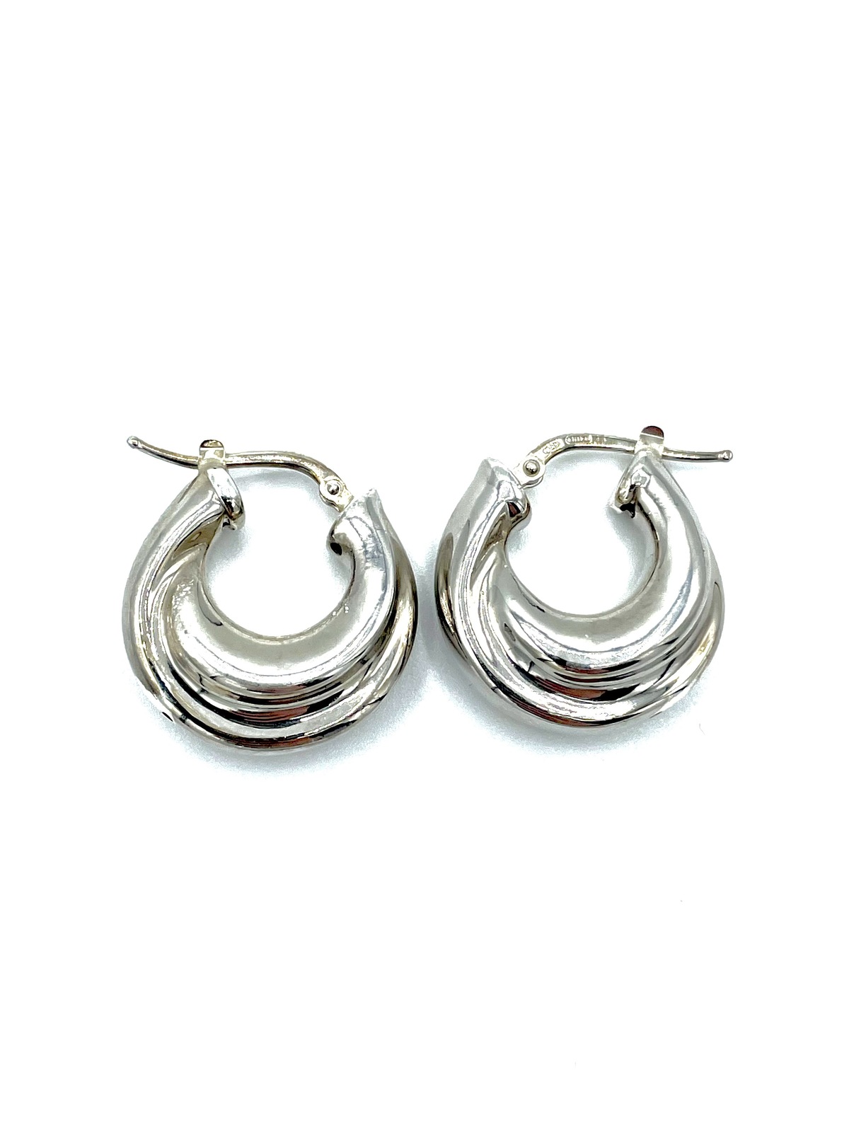 Earrings in silver tit. 925m