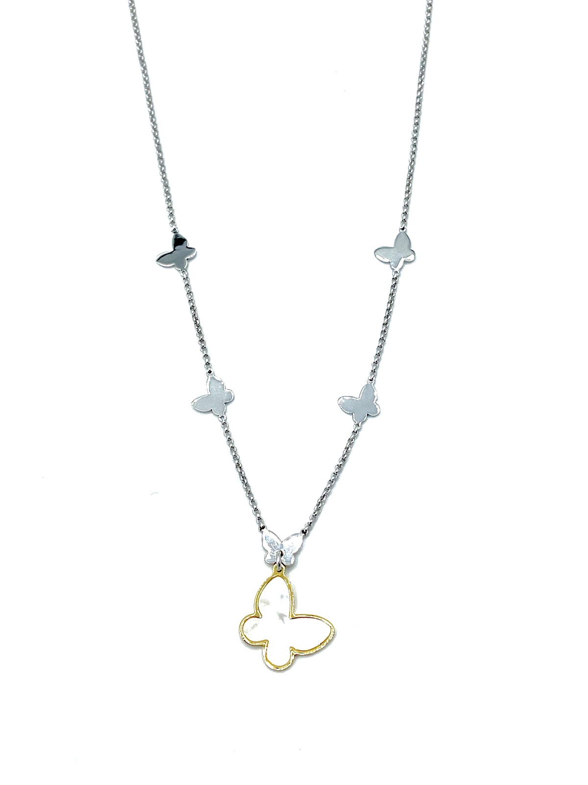 Collana in argento tit. 925m.