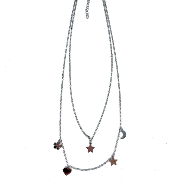 Collana in argento tit. 925m.